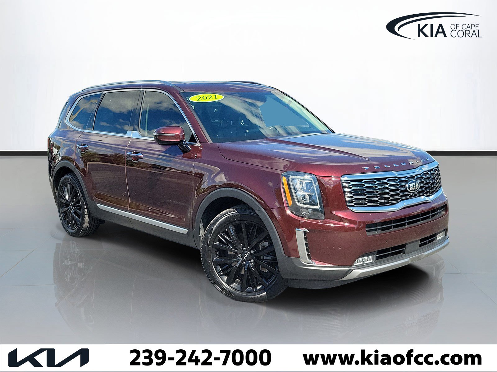 Used 2021 Kia Telluride SX w/ Towing Package FWD image 1