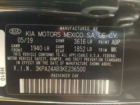Used 2019 Kia Rio S FWD image 33
