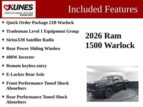 New 2026 RAM 1500 Classic Warlock image 3