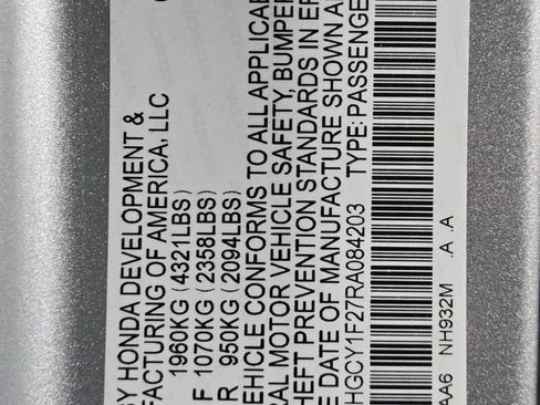 Certified 2024 Honda Accord LX image 13