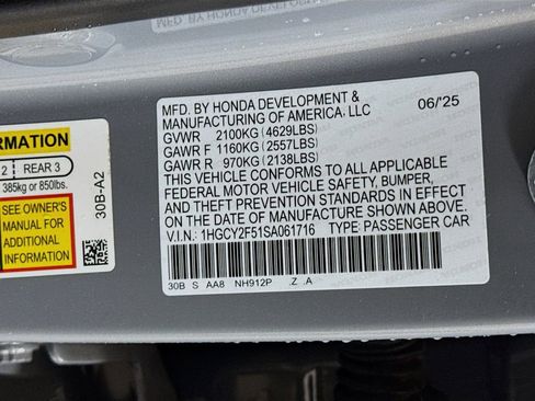 Used 2025 Honda Accord Sport image 30