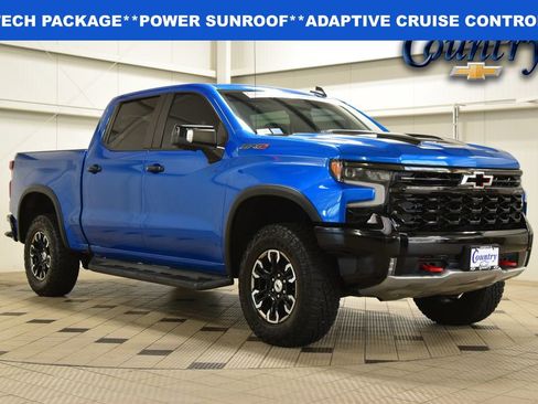 Used 2022 Chevrolet Silverado 1500 ZR2 w/ Technology Package AWD/4WD image 1
