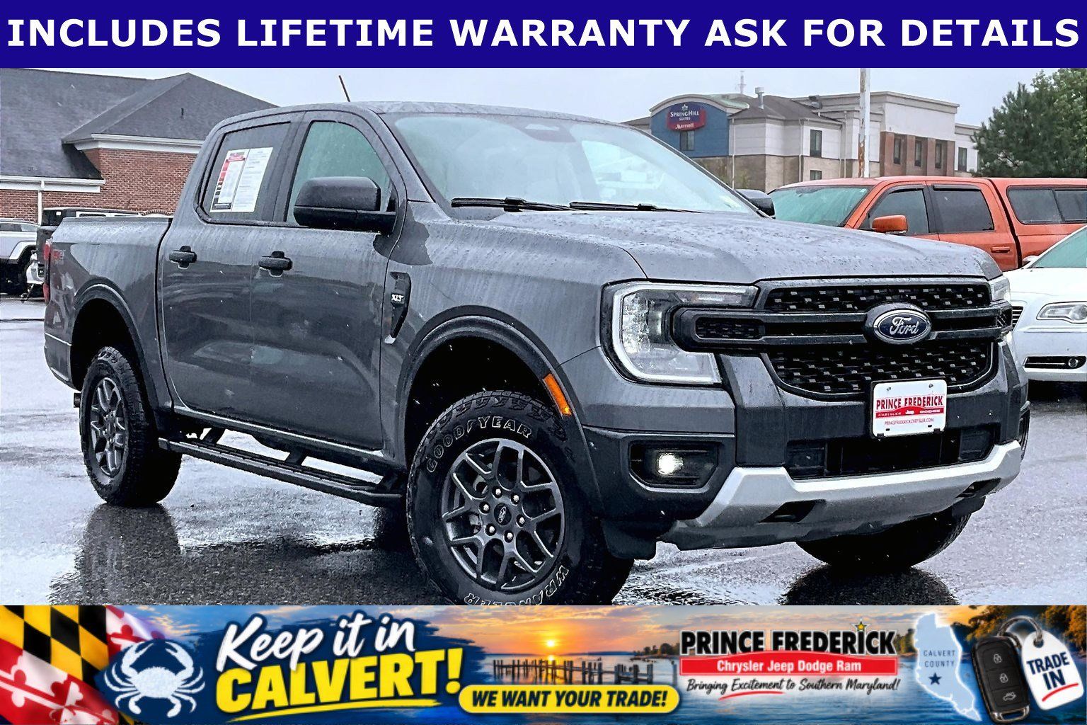 Used 2024 Ford Ranger XLT w/ FX4 Off-Road Package AWD/4WD image 1