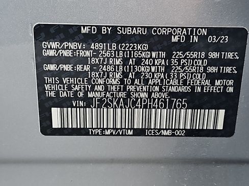 Certified 2023 Subaru Forester Sport AWD/4WD image 39