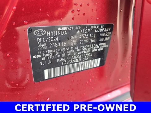 Certified 2025 Hyundai Sonata Limited image 36