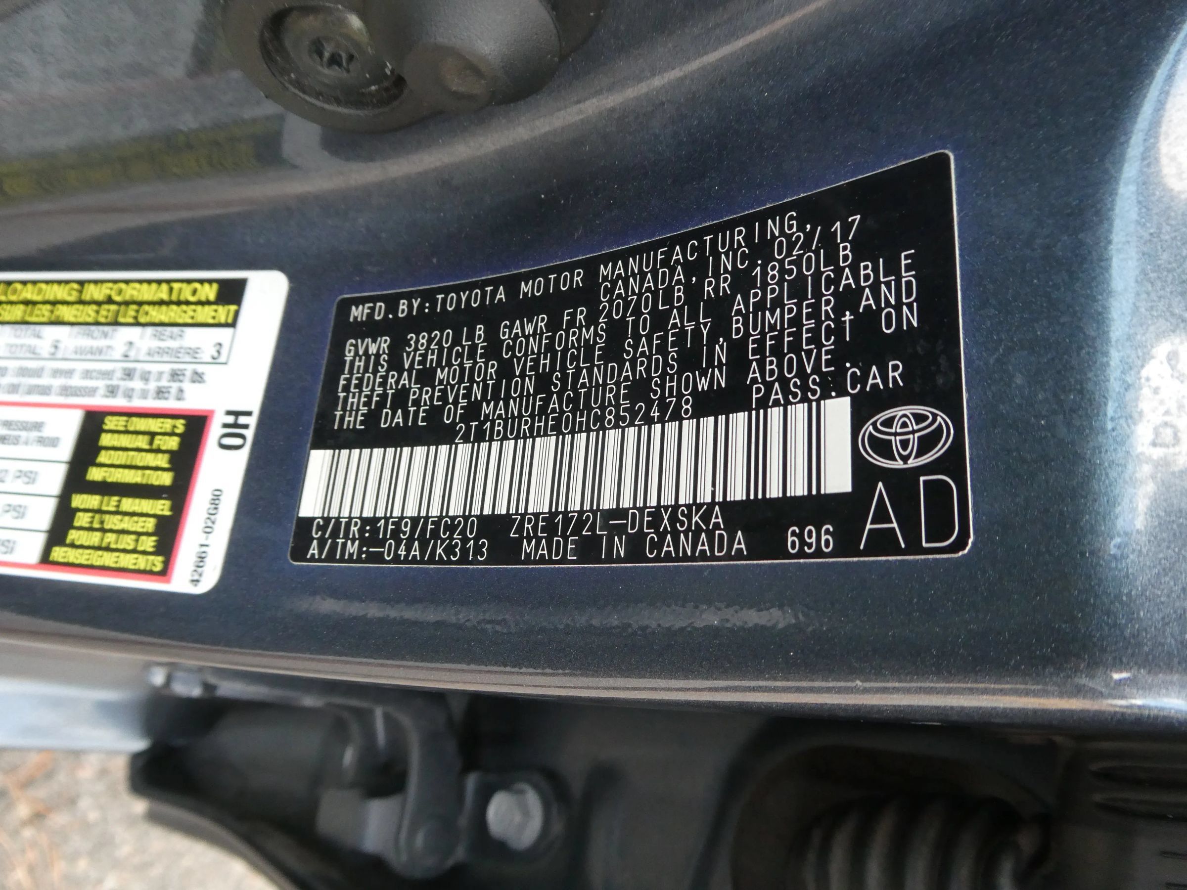 Used 2017 Toyota Corolla SE FWD image 10