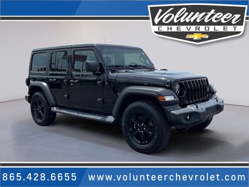 Used 2021 Jeep Wrangler Unlimited Sport image 1
