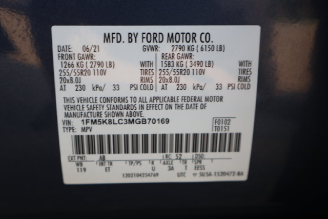 Used 2021 Ford Explorer King Ranch w/ Premium Technology Package AWD/4WD image 36