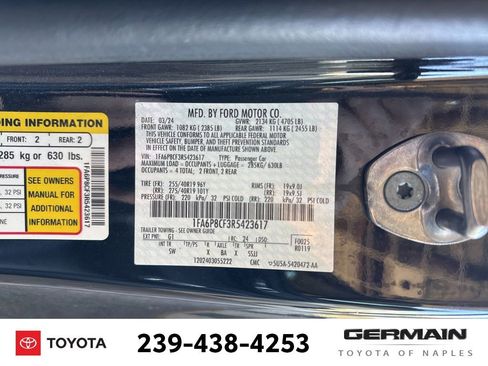 Used 2024 Ford Mustang GT Premium w/ GT Performance Package image 23