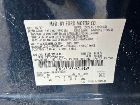 Used 2017 Ford Flex Limited w/ Equipment Group 301A FWD image 31