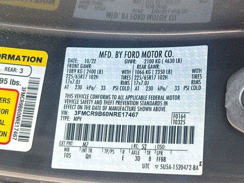 Used 2022 Ford Bronco Sport Big Bend w/ Convenience Package image 31