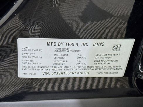 Used 2022 Tesla Model S image 36