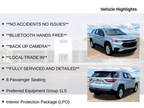 Used 2021 Chevrolet Traverse LS FWD image 6