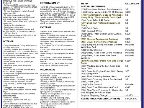 Used 2018 GMC Savana 2500 w/ Driver Convenience Package image 3