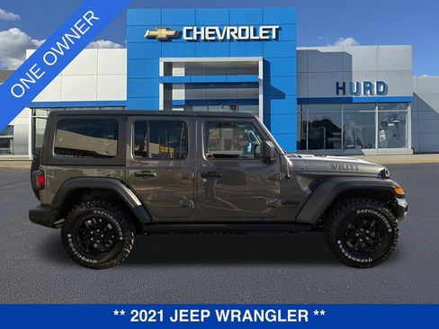Used 2021 Jeep Wrangler Unlimited Sport image 3