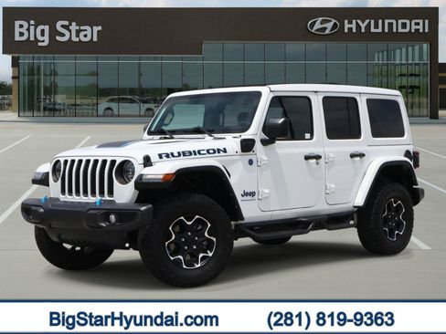 Used 2023 Jeep Wrangler Unlimited Rubicon 4xe w/ Cold Weather Group AWD/4WD image 1