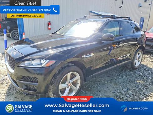 Used 2017 Jaguar F-PACE Premium AWD/4WD image 1