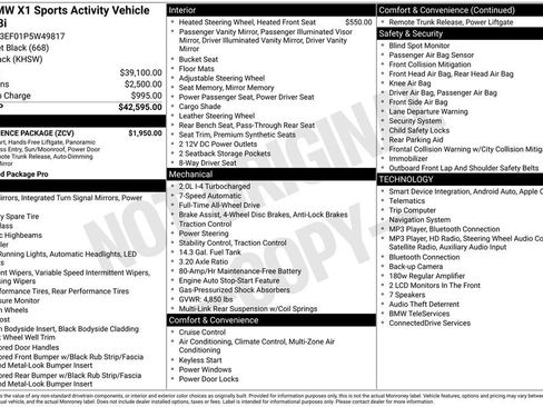 Used 2023 BMW X1 xDrive28i AWD/4WD image 39
