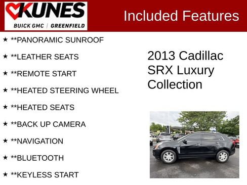 Used 2013 Cadillac SRX Luxury AWD/4WD image 2