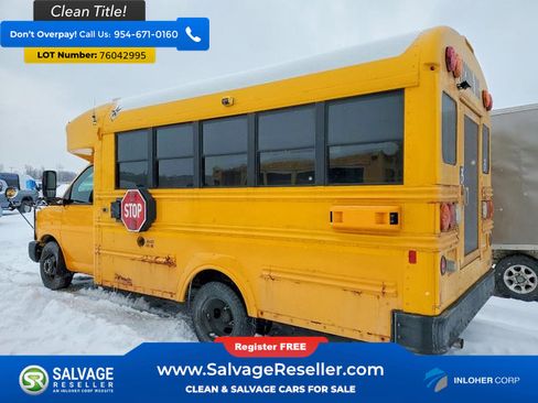 Used 2015 Chevrolet Express 3500 w/ School Bus Package RWD image 4