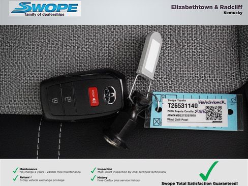 New 2026 Toyota Corolla XSE image 30