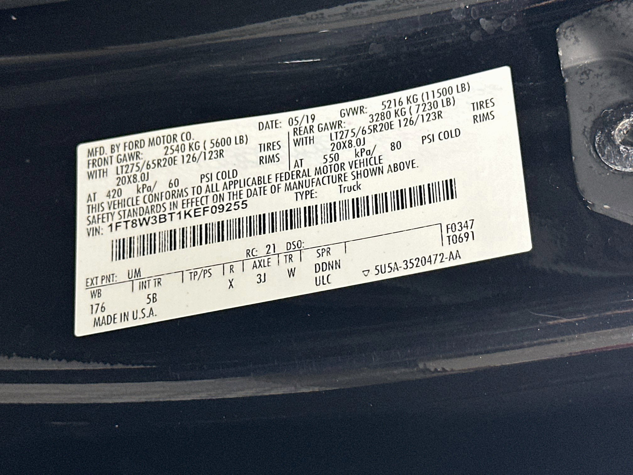 Used 2019 Ford F350 Lariat w/ Chrome Package AWD/4WD image 12