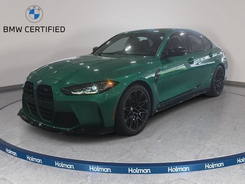 Used 2024 BMW M3 Competition w/ Parking Assistance Package RWD image 1