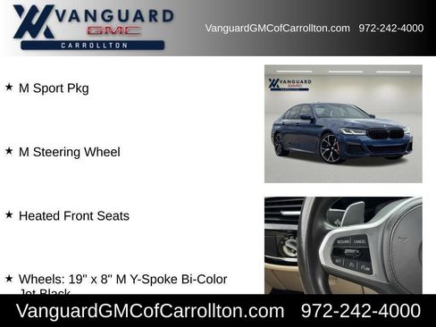 Used 2023 BMW 530i w/ M Sport Package RWD image 42