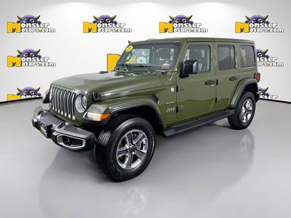 Used 2021 Jeep Wrangler Unlimited Sahara w/ Uconnect 4C Nav & Sound Group