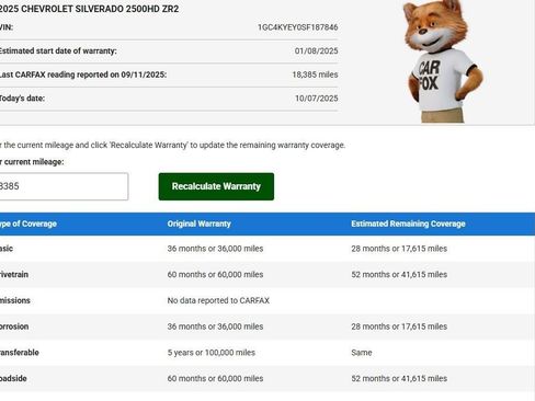 Used 2025 Chevrolet Silverado 2500 ZR2 w/ Technology Package image 63