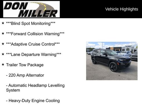 New 2025 Jeep Grand Cherokee Limited w/ Black Appearance Package image 33