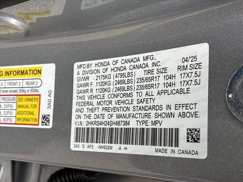 Used 2025 Honda CR-V LX image 15