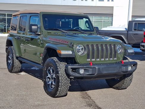 Used 2022 Jeep Wrangler Unlimited Rubicon w/ Steel Bumper Group image 2