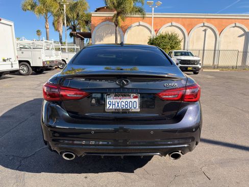 Used 2023 INFINITI Q50 Red Sport 400 w/ Black Opal Edition image 7