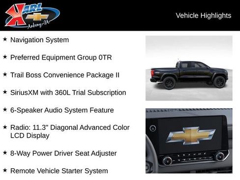 New 2026 Chevrolet Colorado Trail Boss AWD/4WD image 3