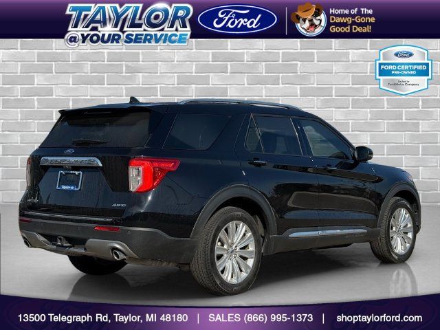 Certified 2024 Ford Explorer Limited w/ Limited Technology Package AWD/4WD image 3