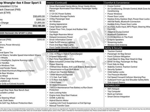Used 2024 Jeep Wrangler Unlimited AWD/4WD image 17