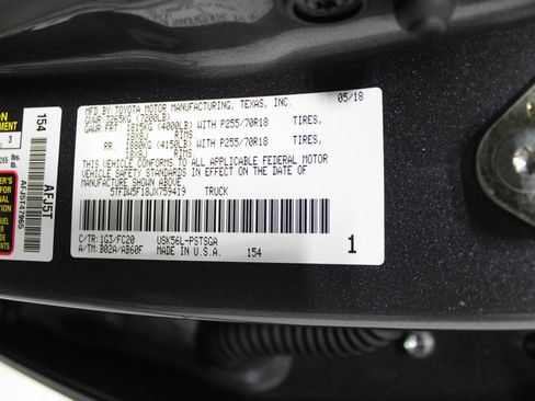 Used 2018 Toyota Tundra SR5 w/ SR5 Upgrade Package AWD/4WD image 42