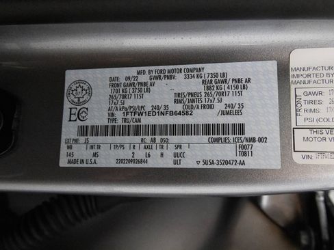 Used 2022 Ford F150 XLT w/ Trailer Tow Package AWD/4WD image 42
