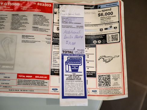 Used 2017 Ford Mustang Shelby GT350 w/ Electronics Package image 53