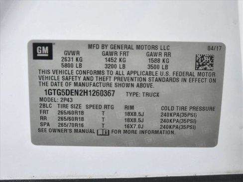 Used 2017 GMC Canyon SLT w/ Driver Alert Package image 23