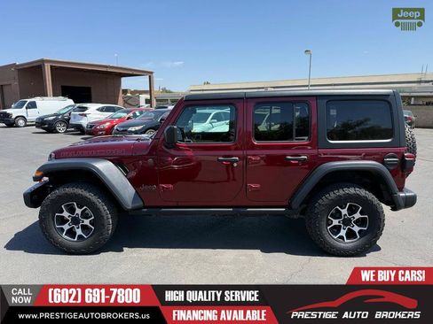 Used 2021 Jeep Wrangler Unlimited Rubicon AWD/4WD image 4