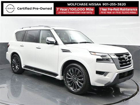 Certified 2024 Nissan Armada Platinum w/ Captain's Chairs Package image 8