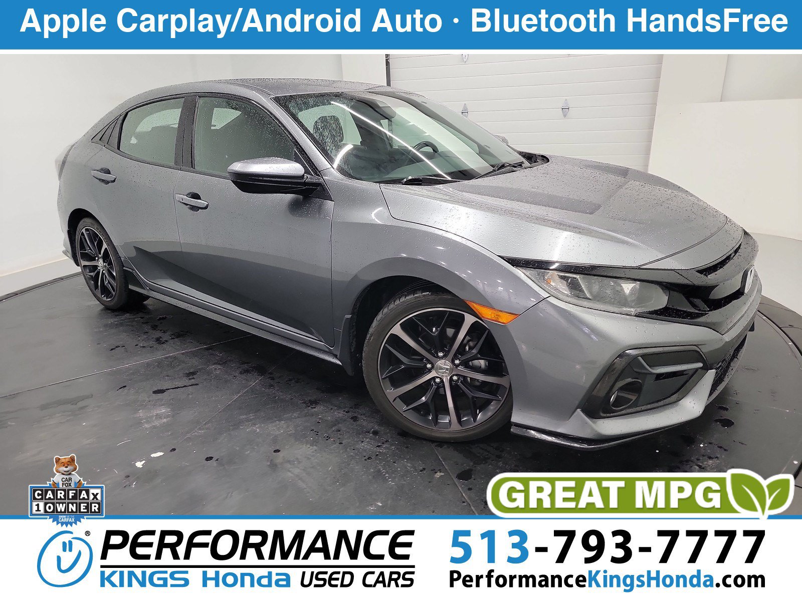 Used 2021 Honda Civic Sport 360° Tour