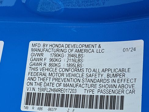 Used 2024 Honda Civic Sport image 31