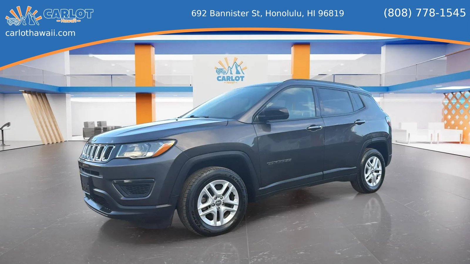 Used 2018 Jeep Compass Sport w/ Tech Group FWD image 7