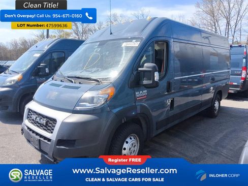 Used 2020 RAM ProMaster 3500 FWD image 1