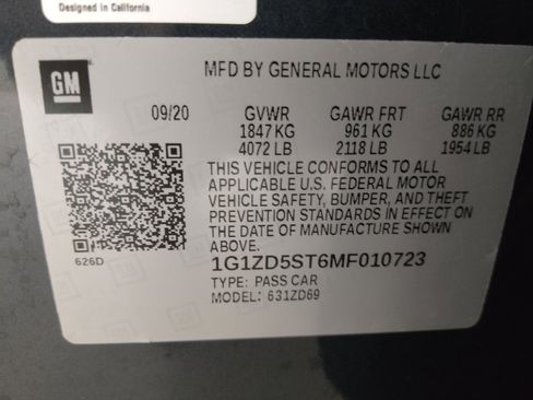 Used 2021 Chevrolet Malibu LT FWD image 33