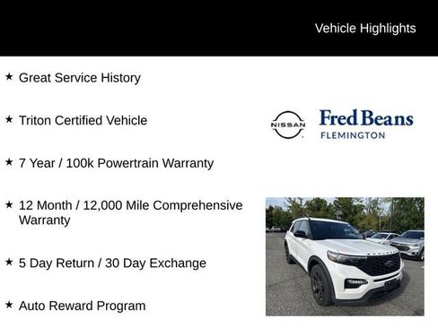 Used 2023 Ford Explorer ST-Line w/ Class IV Trailer Tow Package AWD/4WD image 5