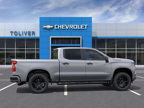 New 2026 Chevrolet Silverado 1500 Custom w/ Turbomax Blackout Package AWD/4WD image 6